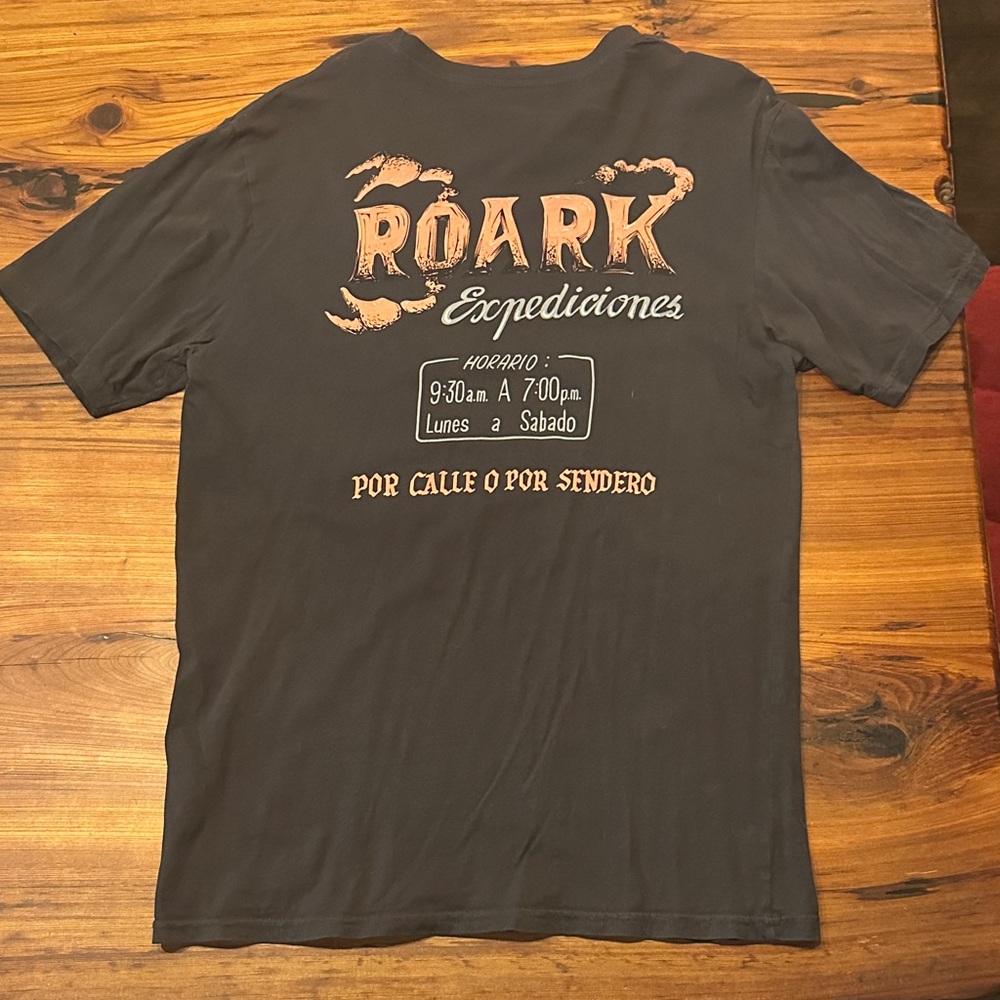 Roark Men's Charcoal Expedition Graphic Tee